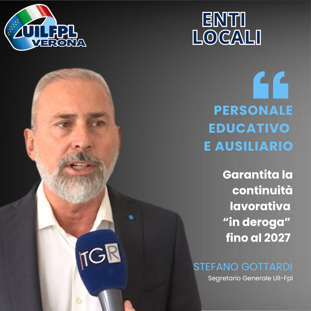 Respiro di sollievo per genitori ed educatori nei nidi e nelle scuole dell’infanzia
Gli educatori attualmente impiegati come supplenti nei nidi e nelle scuole dell'infanzia gestite dagli enti locali potranno continuare a svolgere le proprie mansioni senza interruzioni. Lo annuncia con soddisfazione il Segretario Uil Fpl Stefano Gottardi spiegando che «grazie alle numerose segnalazioni e richieste di intervento normativo inviate al Governo, con il ritorno alle attività educative per l'infanzia previsto per il prossimo mese di settembre, i requisiti per l'esercizio della professione di educatore scolastico dell'infanzia rimarranno immutati». Questo in deroga ai requisiti definiti dal decreto-legge n. 19 del 2024. 
Tale disposizione normativa, fortemente sostenuta dalla Uil Fpl, mira a garantire la continuità lavorativa del personale educativo durante la fase transitoria di adeguamento alle nuove normative.
L’intervento si inserisce in un contesto più ampio di gestione delle qualifiche e dei titoli professionali del personale dedicato all'educazione dei bambini tra 0 e 6 anni. Tale normativa risponde ai requisiti del contratto nazionale di lavoro, agevolando una transizione ordinata verso i nuovi standard richiesti per partecipare ai concorsi pubblici. I Comuni avranno la facoltà di continuare a utilizzare le attuali graduatorie comunali del personale educativo e ausiliario fino all'anno scolastico 2026-2027, garantendo così la stabilità delle strutture educative a livello locale.
«Anche i Ministri coinvolti - ha precisato Gottardi- hanno sottolineato che, nel rispetto dei requisiti normativi vigenti, le amministrazioni locali potranno procedere con tutte le attività necessarie per garantire una regolare apertura del prossimo anno scolastico». 
Infine, Gottardi ha ribadito «l’importanza che il settore dell'educazione dell'infanzia continui a ricevere il supporto necessario per affrontare le sfide future, garantendo al contempo un ambiente di apprendimento sicuro e stimolante per tutti i bambini. Con l'impegno congiunto delle istituzioni e delle organizzazioni sindacali, sarà possibile costruire un sistema educativo sempre più inclusivo e di qualità, capace di rispondere alle esigenze della società moderna».
