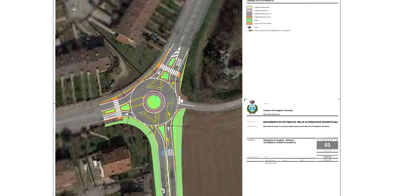 Povegliano. Con la prima variazione di bilancio al via la ciclopedonabile dei Casotti. Tedeschi: “Risposte concrete per viabilità, sicurezza e sostenibilità”