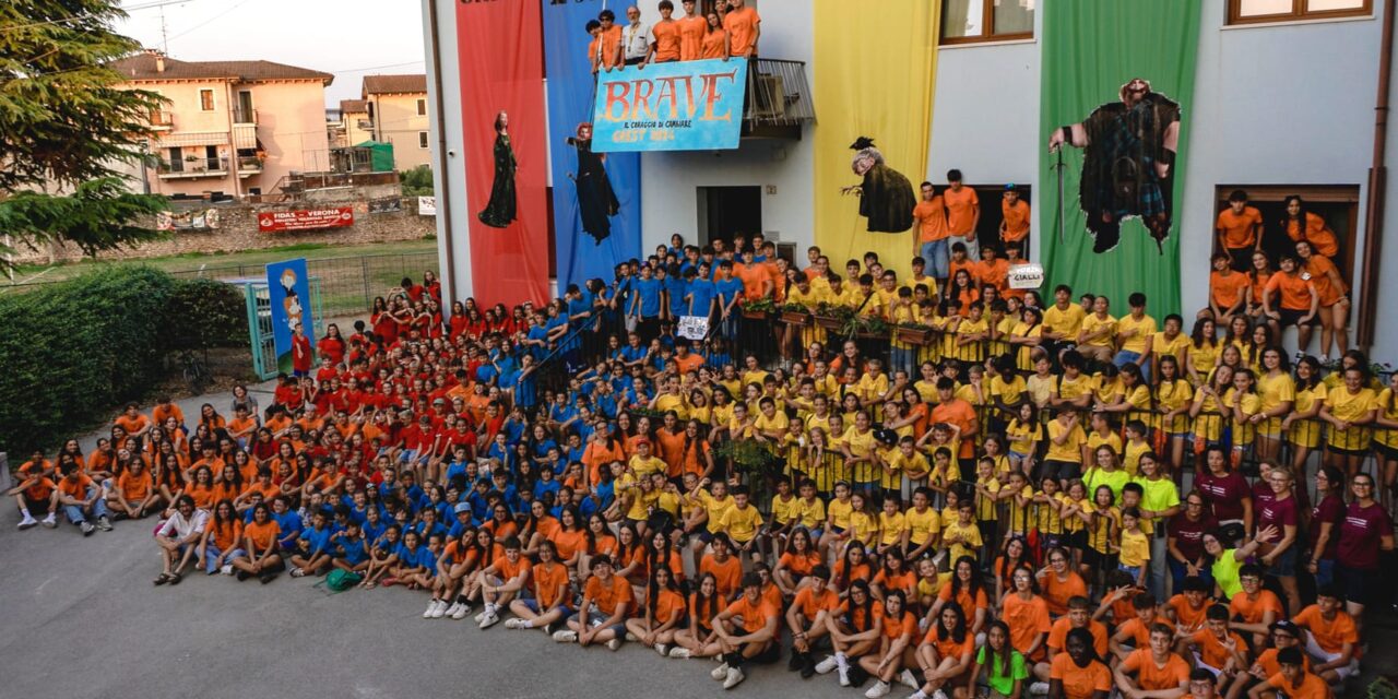 Una comunità in festa per il grest parrocchiale di Povegliano “Brave! Il coraggio di cambiare”