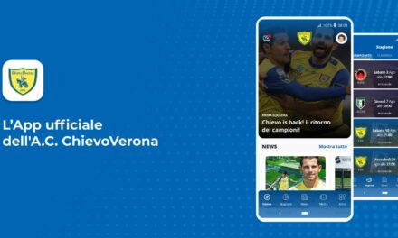 ChievoVerona, lanciata una nuova app per restare sempre aggiornati