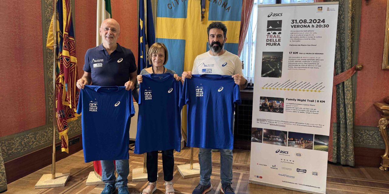 Asics Trail delle Mura alla partenza. Sabato 31 sul percorso delle fortificazioni si corre o si cammina ripercorrendo la storia di Verona