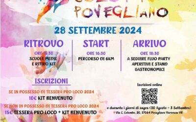 Color Run, la corsa colorata torna a Povegliano