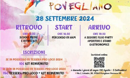 Color Run, la corsa colorata torna a Povegliano