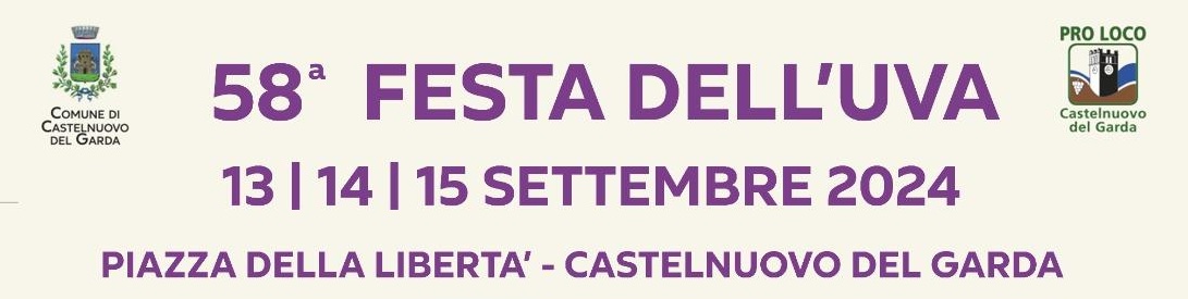 Festa dell’Uva a Castelnuovo del Garda. Dal 13 al 15 settembre, il cuore della tradizione torna in Piazza Libertà