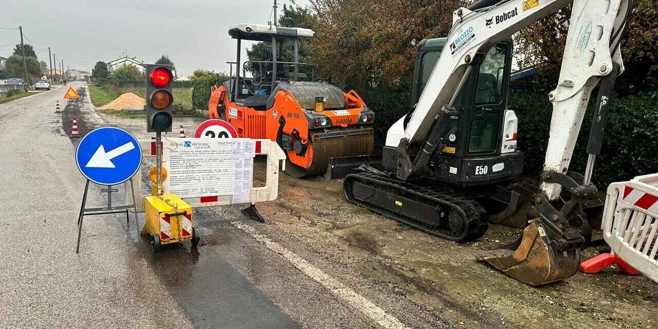 Acque Veronesi, a Legnago sono terminati i lavori nella frazione di Canove