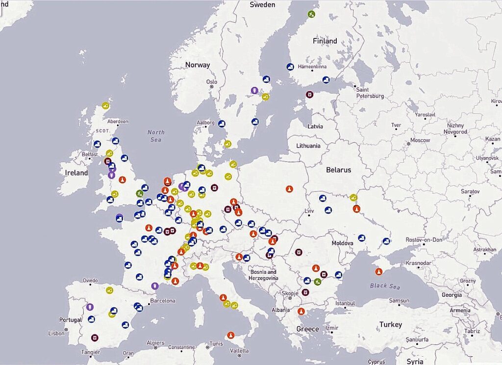 L'energia nucleare in Europa: in testa la Francia, ferme (o fermate) Italia e Germania