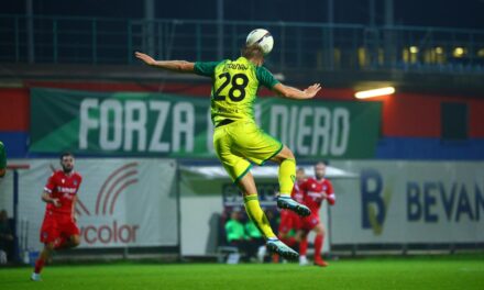 Il Caldiero torna a vincere. Battuta 1-0 la Giana Erminio grazie alla rete di Fasan