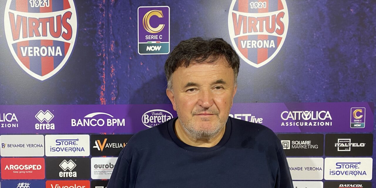 Virtus Verona, Fresco analizza il successo sull’Arzignano: “I cambi sono stati decisivi. Tutti i miei calciatori sono potenziali titolari”