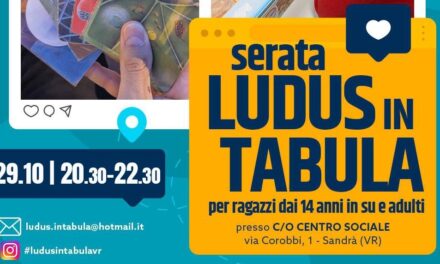 Ludus in Tabula a Sandrà: giochi da tavolo e divertimento per tutti