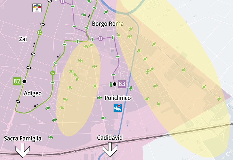 Modifiche Scipione Zona sud