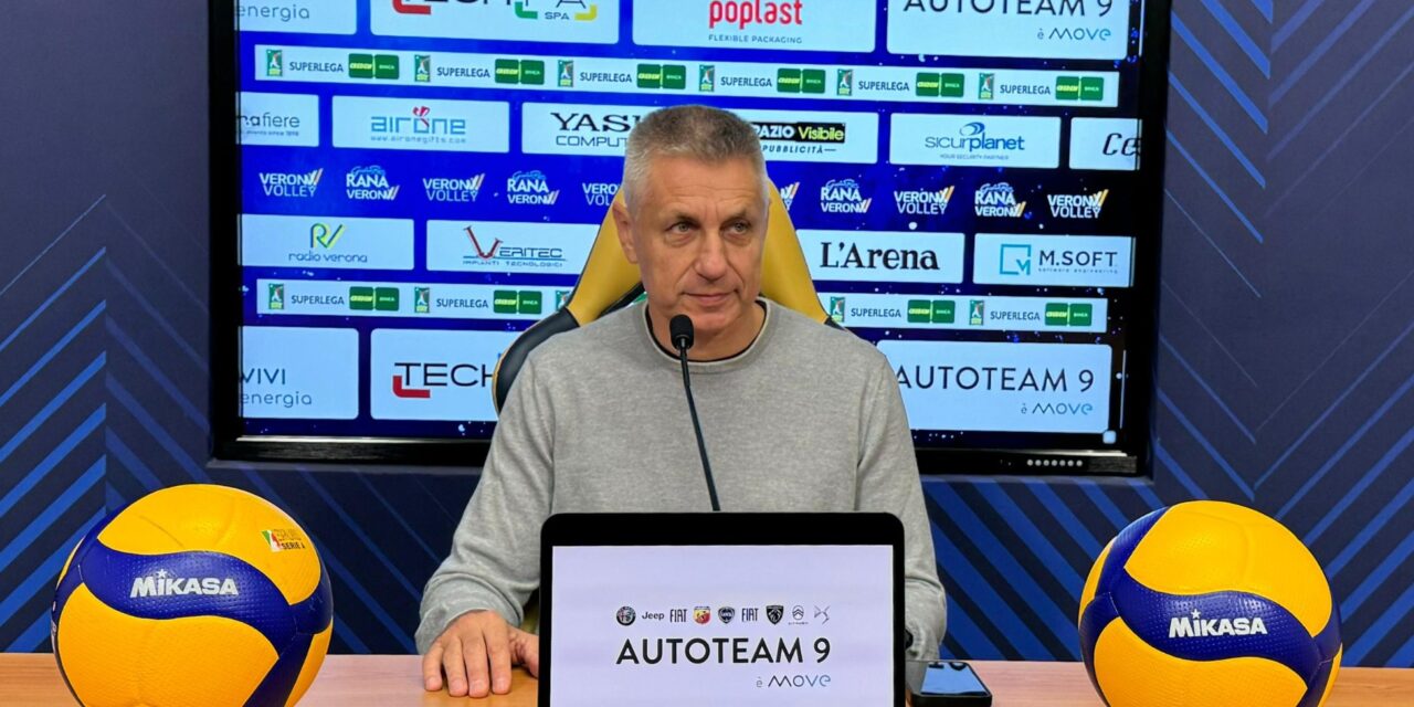 Rana Verona, domenica il match con Milano. Stoytchev: “Per noi il risultato di questa partita è fondamentale”