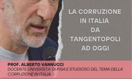 La corruzione in Italia da Tangentopoli a oggi: il 24 ottobre a Povegliano un incontro con il prof. Vannucci