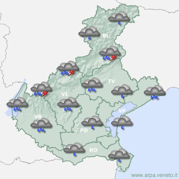 Meteo, serata critica. Migliora domani. Giovedì nuove precipitazioni poi da venerdì migliora ovunque