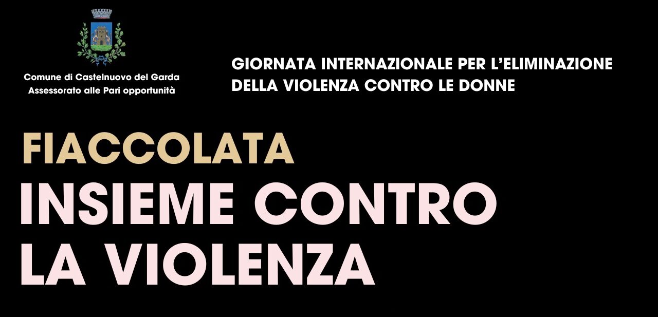 Insieme contro la violenza: Castelnuovo organizza una fiaccolata il 24 novembre per la Giornata internazionale contro la violenza sulle donne