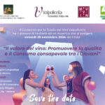 Il valore del vino: domani un incontro per promuovere la qualità e il consumo consapevole tra i giovani