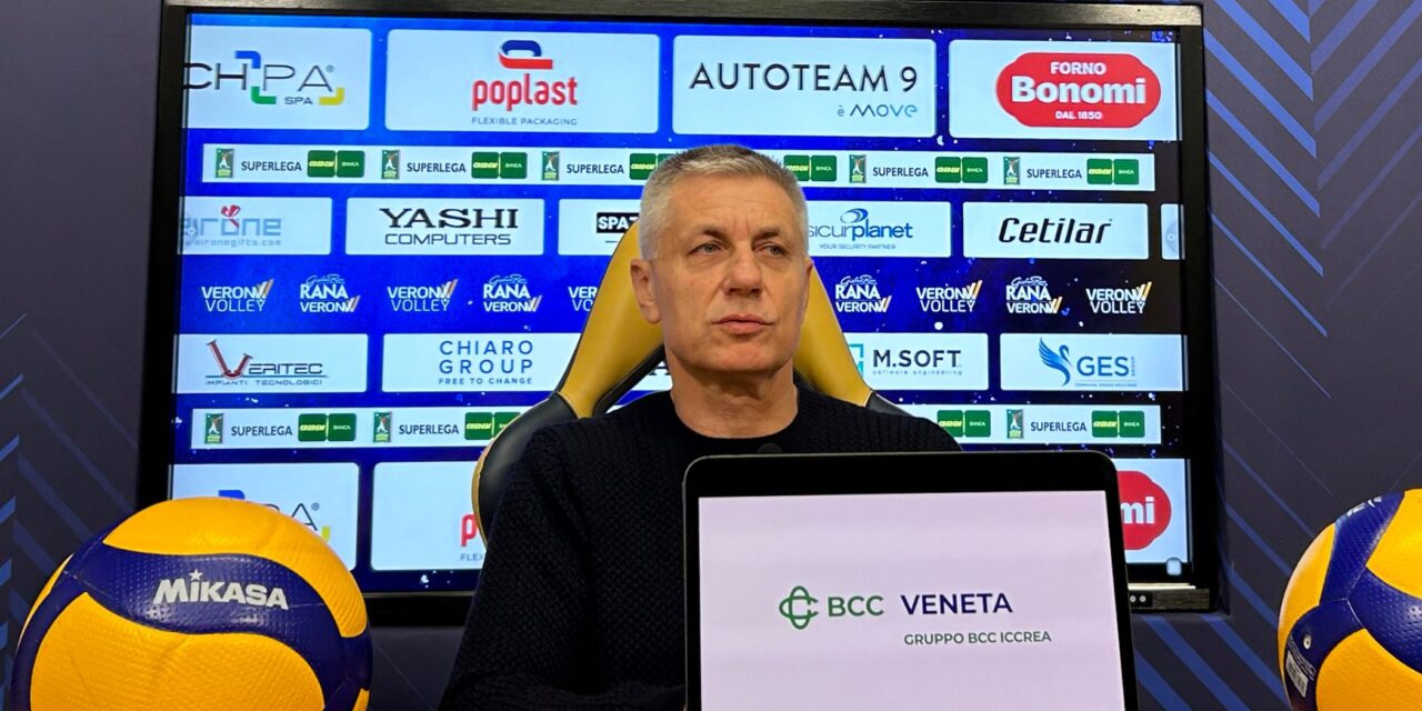 Rana Verona, alle porte il derby con Padova. Stoytchev: “Servirà attenzione. In un campionato così equilibrato, ogni set fa la differenza” 