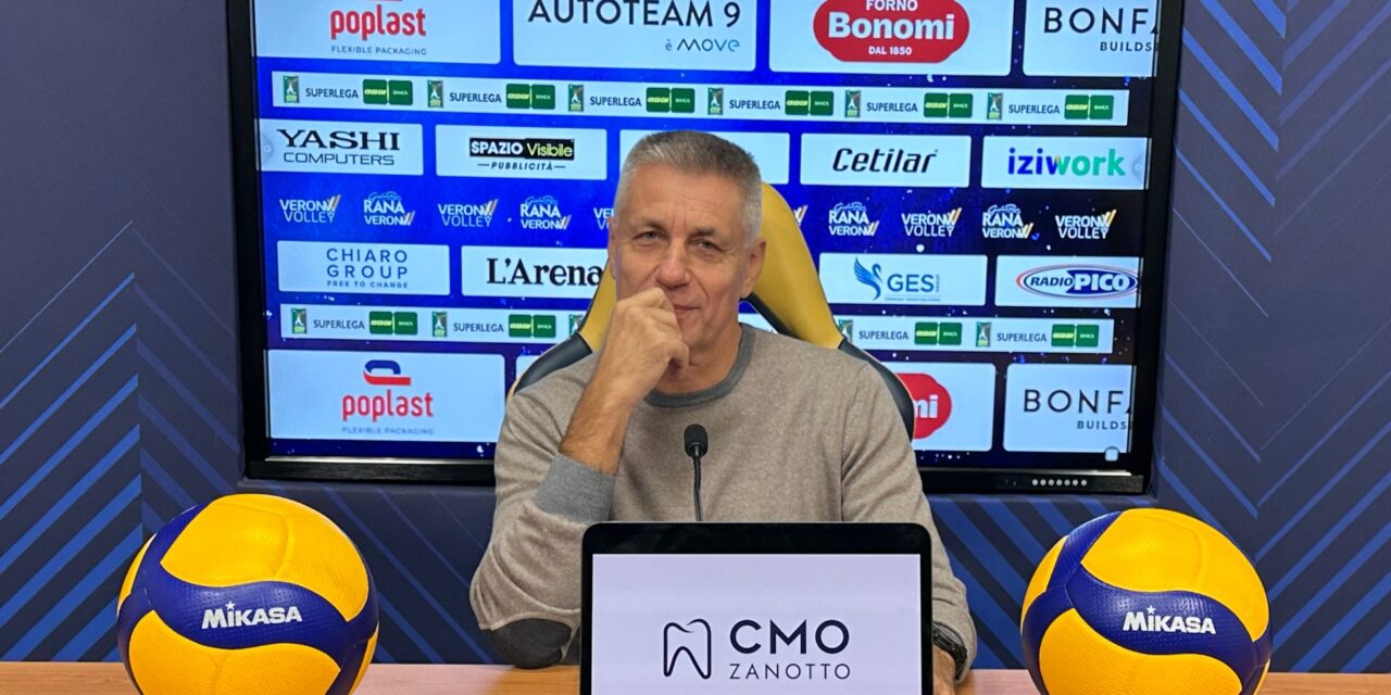 Rana Verona, tempo di derby dell’Adige con Trento. Stoytchev: “Non hanno punti deboli. Ma lo sport è imprevedibile”