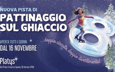 Al Platys di Verona dal 16 novembre si pattina… on ice!