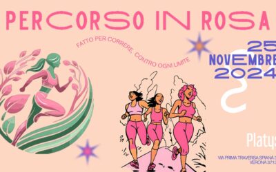 Al Platys Center dal 25 novembre si corre… in rosa!