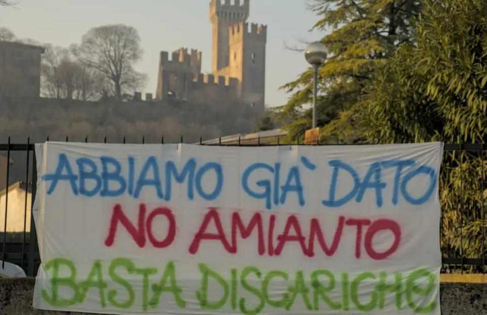 Il sindaco Gardoni sulla discarica di amianto a Valeggio: “La Regione ci ripensi”