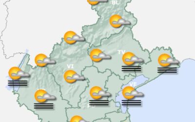 Meteo, ecco cosa ci attende nei prossimi giorni. Arpav: attenzione alle nebbie notturne in pianura