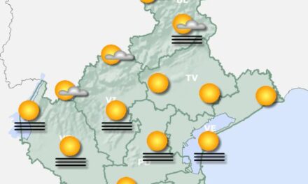 Meteo, le previsioni Arpav sino a venerdì: attenzione alla nebbia specie nelle ore notturne