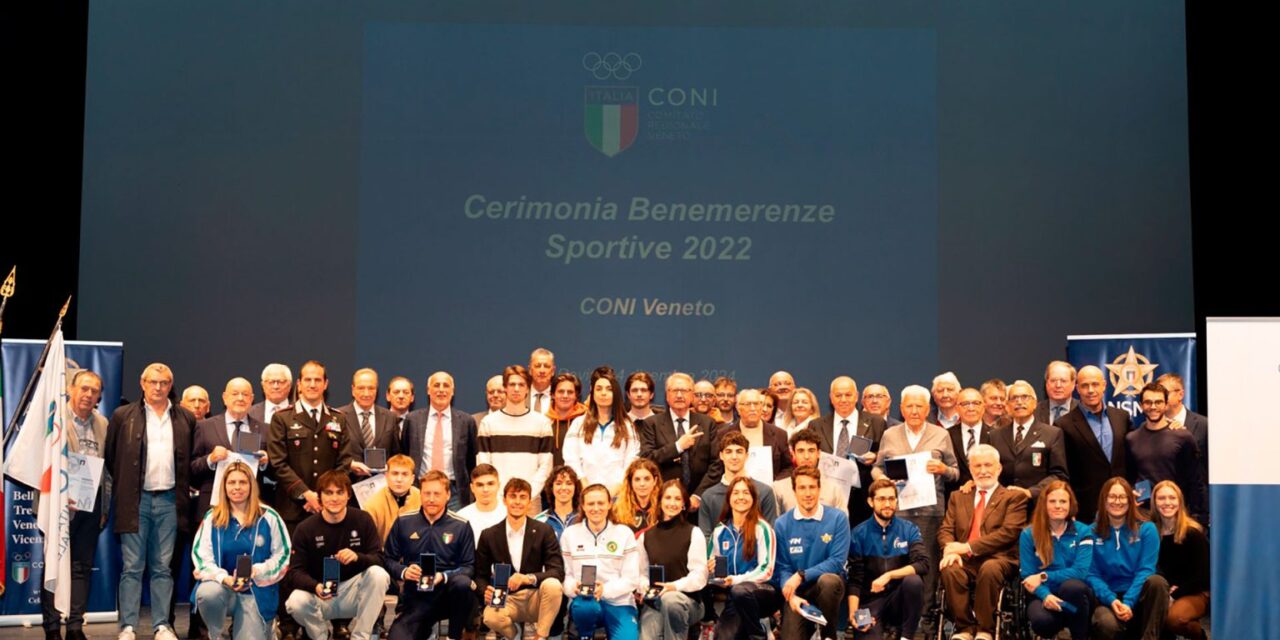 A Rovigo assegnate le Benemerenze CONI Veneto: nove i veronesi premiati