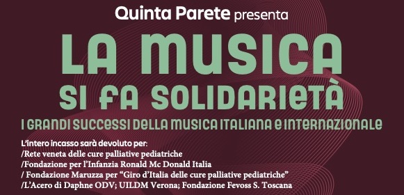 Cure palliative pediatriche: nuove borse di studio e un concerto di solidarietà a Verona