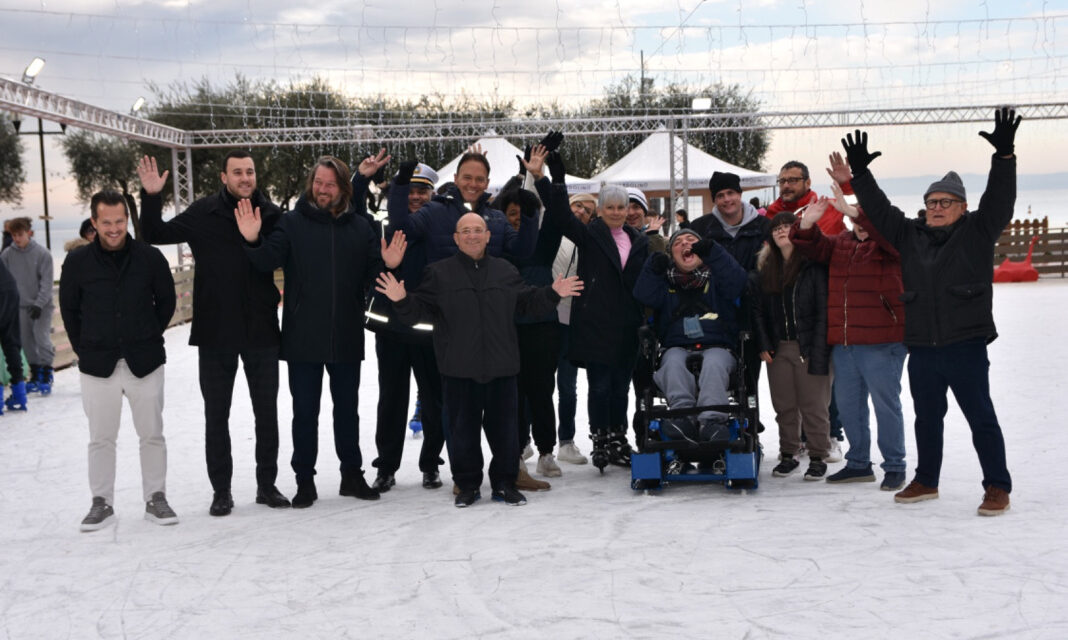 Pattinaggio sul ghiaccio senza barriere a Bardolino: un’iniziativa inclusiva per tutti