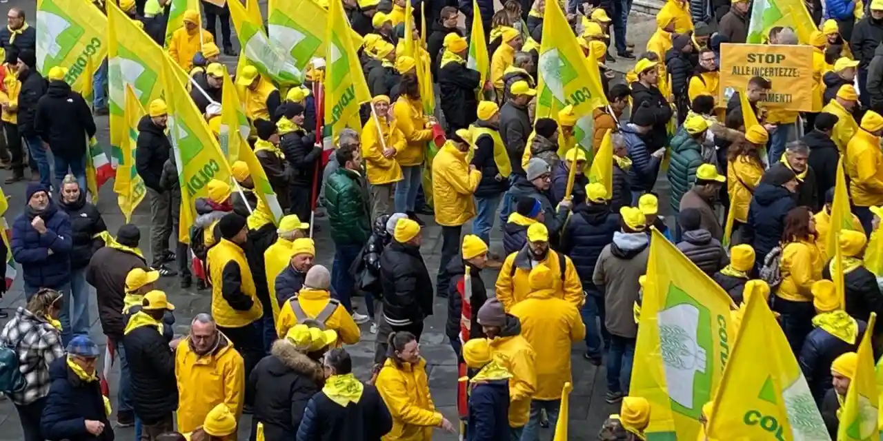 Agricat: Coldiretti, lo sblocco degli indennizzi risponde alle mobilitazioni sotto le Prefetture