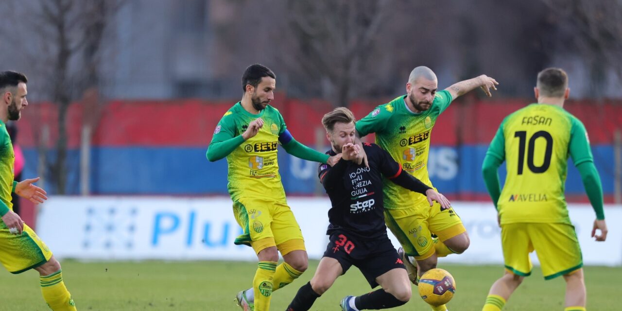 Caldiero, la Triestina espugna 0-2 il Gavagnin-Nocini e fa suo lo scontro diretto