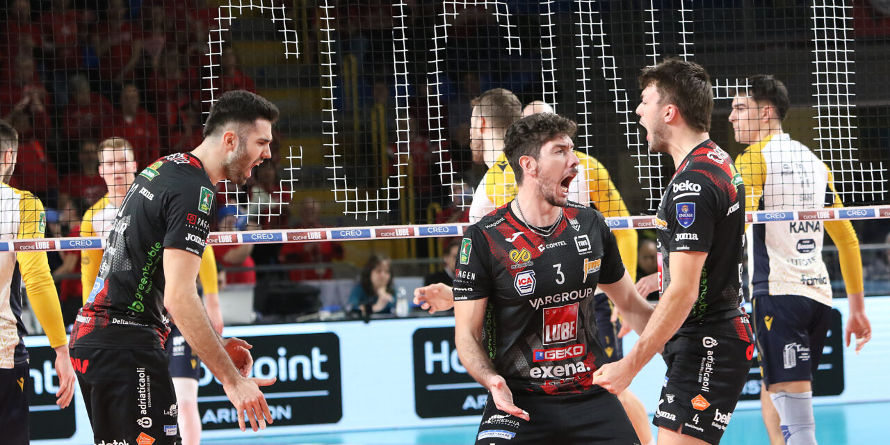 Civitanova spazza via Rana Verona. All’Eurosuole Forum finisce 3-0 per i marchigiani