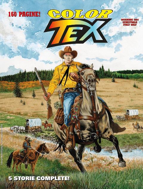 Tex, in edicola il semestrale con cinque trame inedite