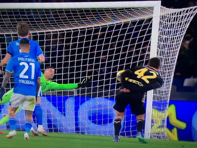 Napoli-Verona 2-0. Sconfitta annunciata ma dignitosa