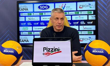 Rana Verona apre il 2025 a Civitanova. Stoytchev: “Il nostro focus è su come migliorare di partita in partita”