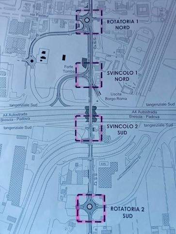 progetto rotonde via fortetomba