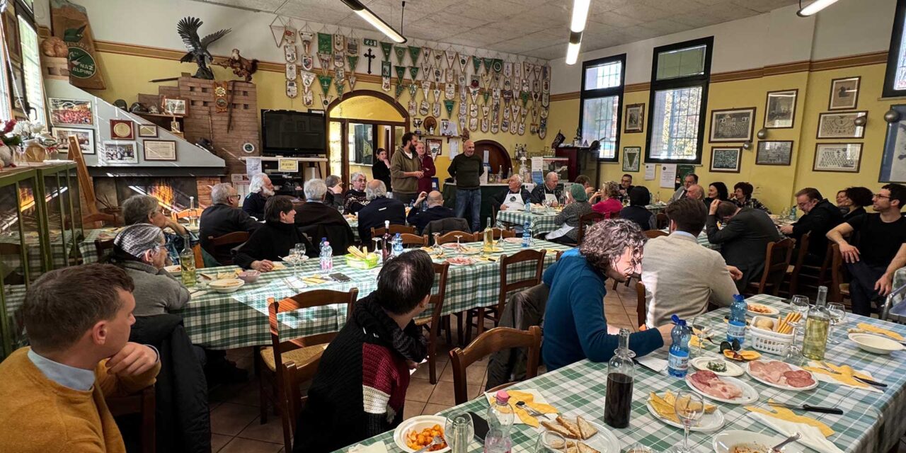 Ri-Generazioni: un pranzo in baita insieme agli alpini di Povegliano e ai ragazzi di Daya