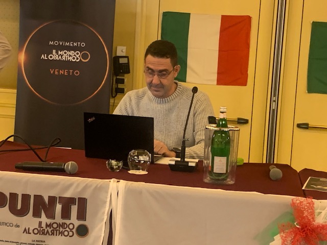 Vannacci a Verona illustra la sua linea politica.