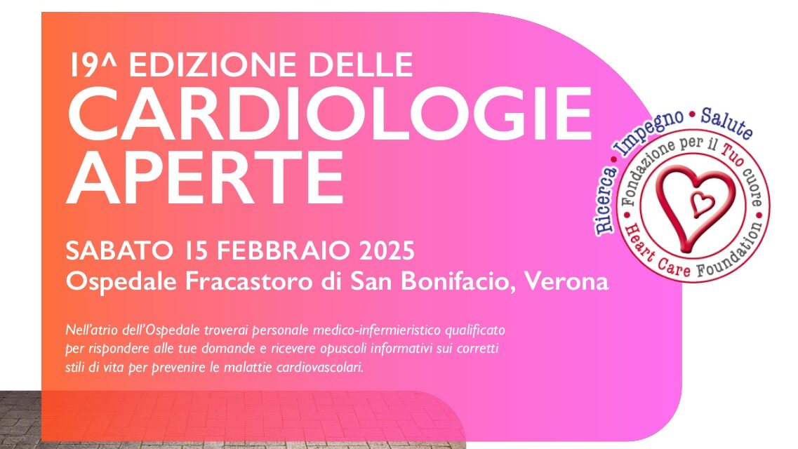 Cardiologie Aperte all’Ospedale di San Bonifacio: una giornata dedicata alla salute del cuore