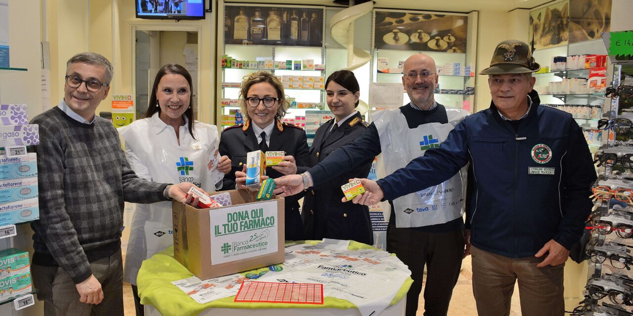 Giornata del Farmaco 2025, da oggi sino a lunedì si possono donare medicamenti ai più bisognosi