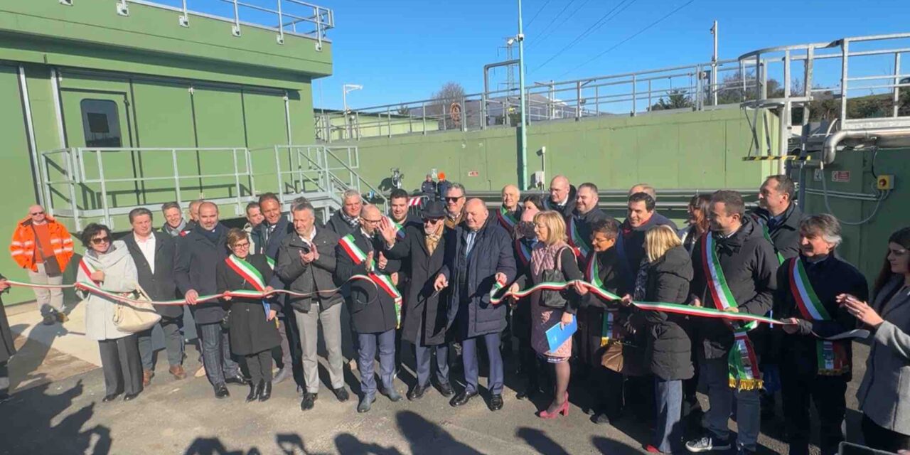 Inaugurato il depuratore di Affi: un passo avanti per la sostenibilità