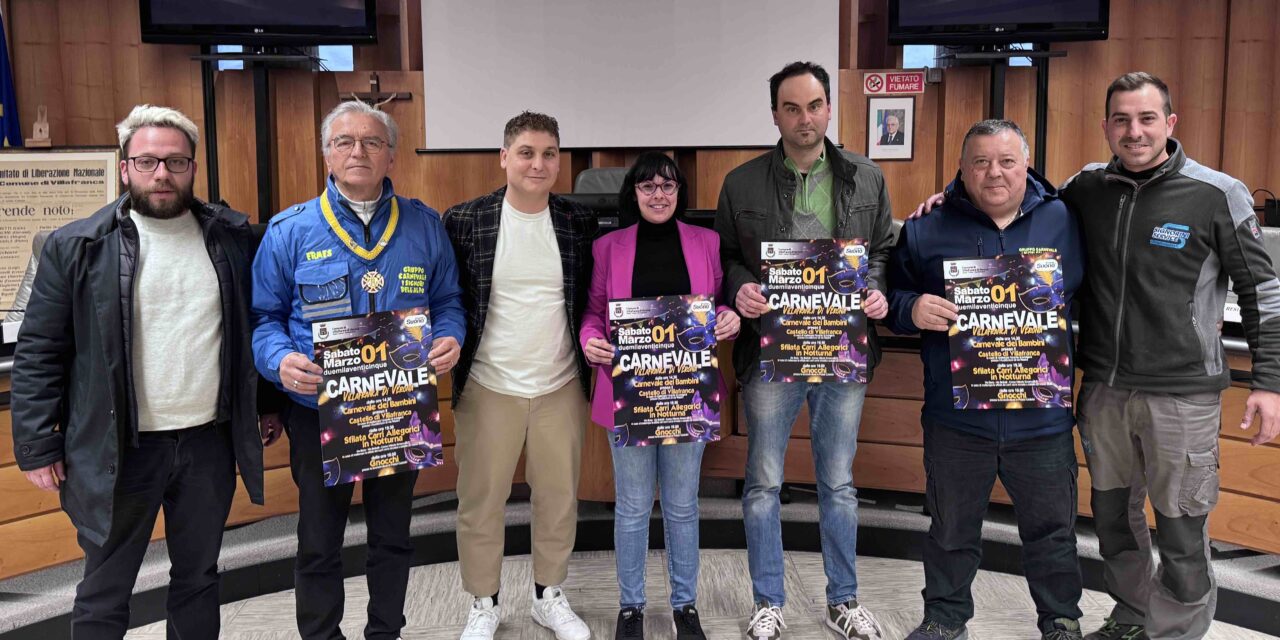 Villafranca in festa: carri allegorici, spettacolo e tradizione per il Carnevale 2025