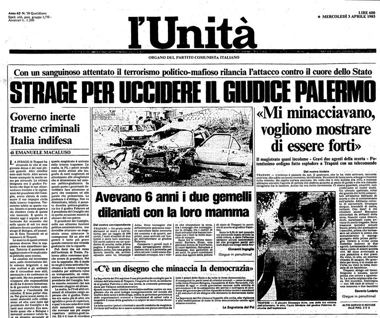 strage pizzolungo unita