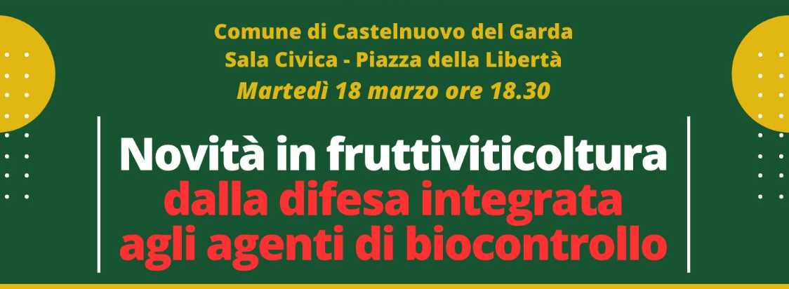 Fruttiviticoltura: le novità illustrate dagli esperti a Castelnuovo